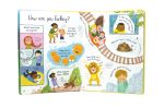 Lift-the-Flap Questions and Answers About Feelings spread