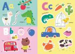 Little First Stickers ABC spread
