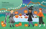 Sticker Dolly Dressing Halloween spread
