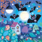 Usborne Book and 3 Jigsaws: Night time spread
