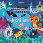 Usborne Book and 3 Jigsaws: Night time spread