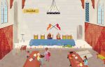 Castle Sticker Book spread