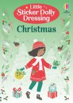Little Sticker Dolly Dressing Christmas book cover