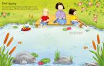 Poppy and Sam's Nature Sticker Book spread