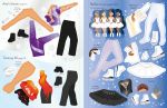 Sticker Dolly Dressing Ice Skaters spread