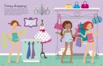 Sticker Dolly Dressing School Dance spread