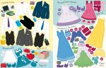 Sticker Dolly Dressing School Dance spread
