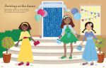 Sticker Dolly Dressing School Dance spread