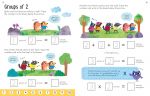 Usborne Workbooks Times tables 5-6 spread