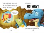 Dinosaur Tales: The Dinosaur Who Stayed Indoors spread