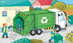 Le camion de recyclage page intérieure
