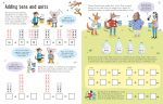 Usborne Workbooks Adding and Subtracting 7-8 spread