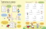Usborne Workbooks Adding and Subtracting 7-8 spread