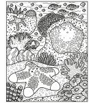 Coral Reef Magic Painting Book spread