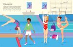 Sticker Dolly Dressing Sports spread