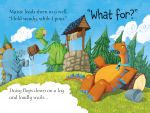 Dinosaur Tales: The Dinosaur who asked 'What for?' spread