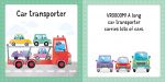 Usborne First Jigsaws and Book: Trucks spread