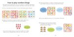 Numbers Matching Games and Book spread