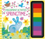 Fingerprint Activities Springtime book cover