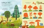 First Sticker Book Trees spread