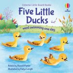 Five little ducks went swimming one day book cover