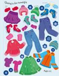 Sticker Dolly Dressing Winter Wonderland spread