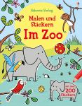 Malen und Stickern: Im Zoo buchcover