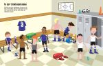 Mein Stickerbuch: Fußball innenansicht