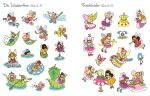 Malen und Stickern: Welt der Feen innenansicht
