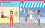 Mein großes Anziehpuppen-Stickerbuch: Partys und Shopping Girls innenansicht
