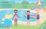 Mein großes Anziehpuppen-Stickerbuch: Partys und Shopping Girls innenansicht