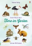 Sticker-Wissen Natur: Tiere im Garten buchcover