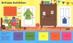 Mein buntes Klappenbuch: Mein Tag innenansicht