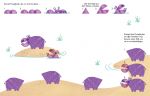 Mein Stempel-Kreativbuch: Tiere innenansicht