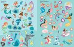 Mein funkelndes Stickerbuch: Meerjungfrauen innenansicht