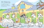 Malen und Stickern: Pferde und Ponys innenansicht