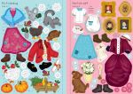 Mein erstes Märchen-Anziehpuppen-Stickerbuch: Aschenputtel innenansicht