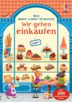 Mein Immer-wieder-Stickerbuch: Wir gehen einkaufen buchcover