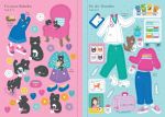 Mein erstes Anziehpuppen-Stickerbuch: Kitti, das kleine Kätzchen innenansicht