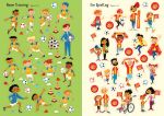 Mein Immer-wieder-Stickerbuch: Fußball innenansicht