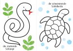 Kleine Kreativ-Werkstatt - Ganz einfach ausmalen: Tiere innenansicht