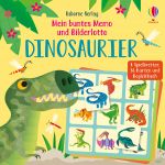 Mein buntes Memo und Bilderlotto: Dinosaurier buchcover