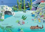 Mein Immer-wieder-Stickerbuch: Besuch im Aquarium innenansicht