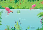 Mein Immer-wieder-Stickerbuch: Bei den Flamingos innenansicht
