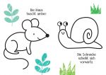 Kleine Kreativ-Werkstatt - Ganz einfach ausmalen: Im Garten innenansicht