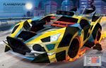 Der große Stickerspaß: Supercars innenansicht