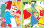 Mein Anziehpuppen-Stickerbuch: Kostüme und Trachten aus aller Welt innenansicht