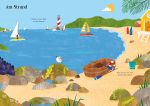 Mein Immer-wieder-Stickerbuch: Am Meer innenansicht