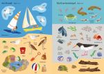Mein Immer-wieder-Stickerbuch: Am Meer innenansicht