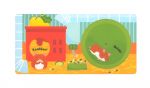 Babys erstes Schiebebuch: Haustiere innenansicht